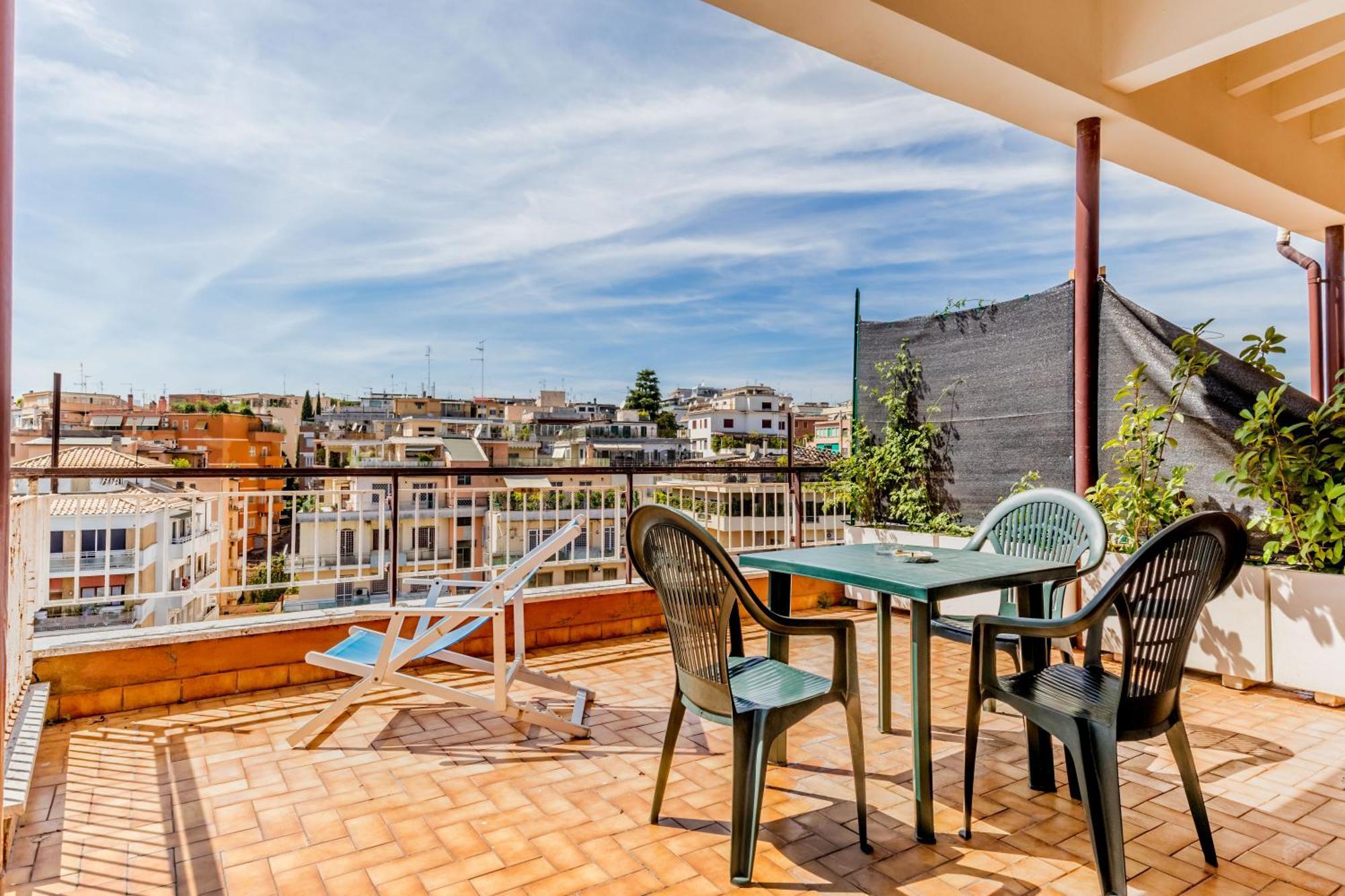 罗马L'Attico Con Terrazza In Corso Francia公寓 外观 照片