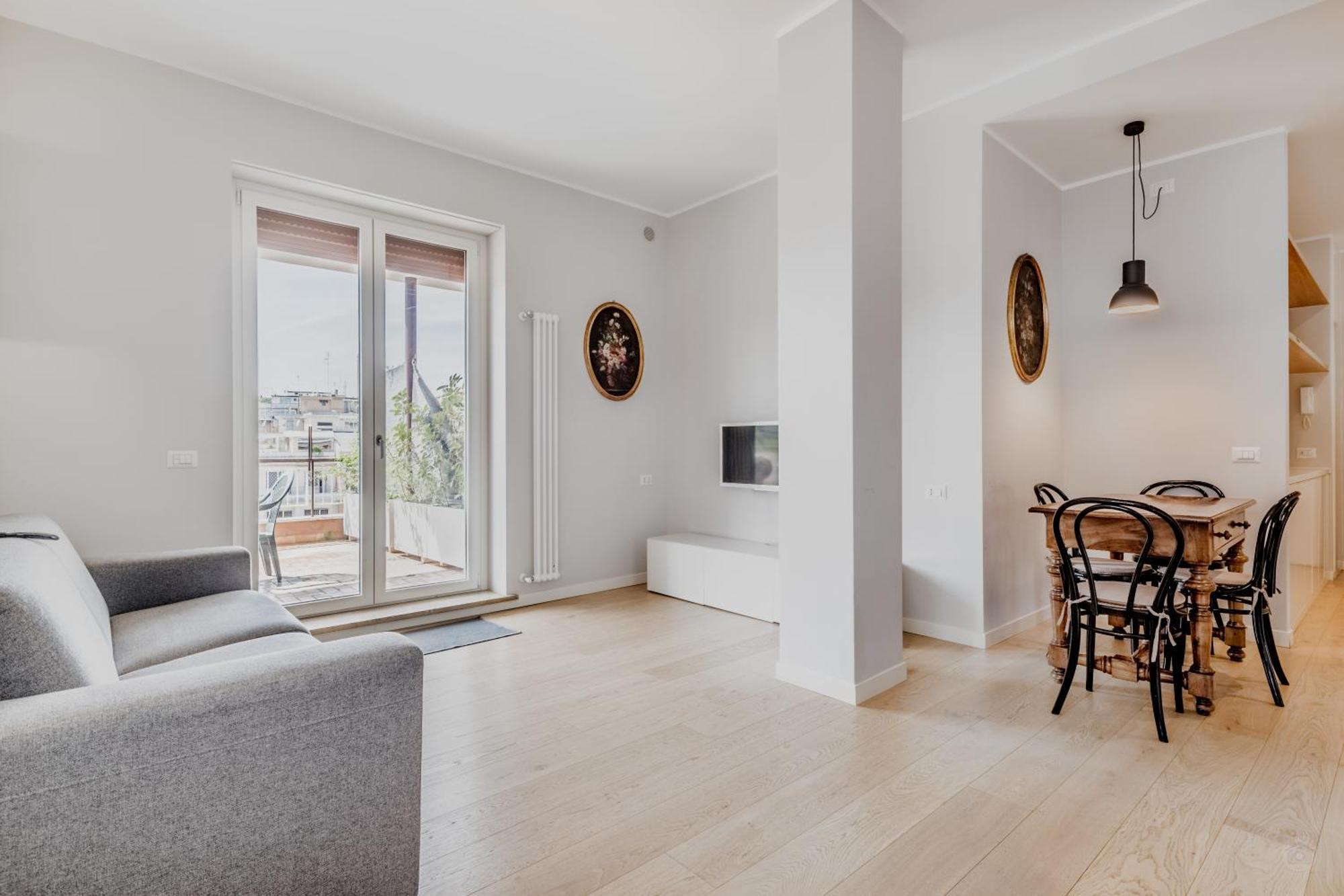 罗马L'Attico Con Terrazza In Corso Francia公寓 外观 照片
